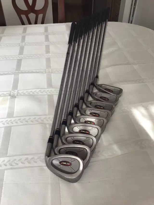 COBRA SET CX1 IRONS 3-SW STEEL SHAFT $225