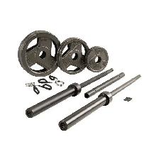 Marcy 110lb Olympic Weight Set