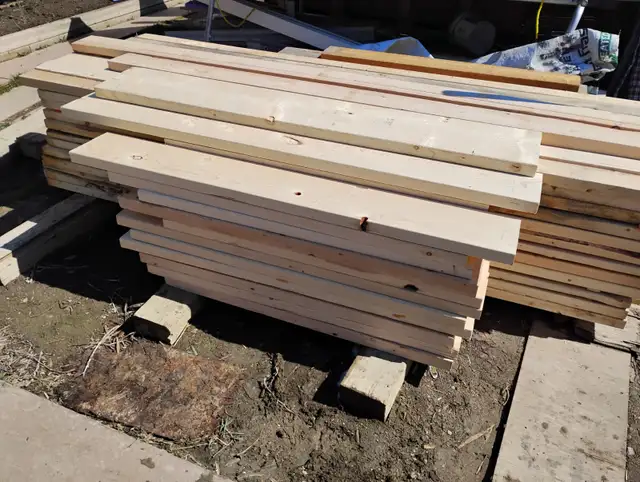 New Short Length 2'' x 8'  Lumber :- $2.50 ea.