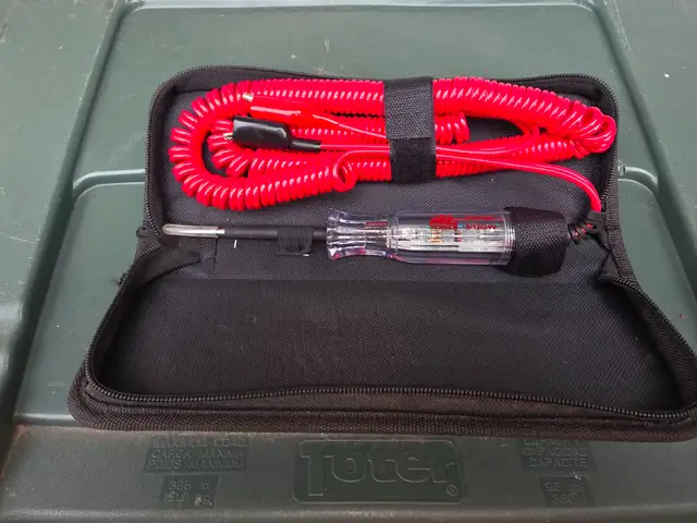 Mac Tools 6/12/24V Tester Brand New W Long Cable & Carrying Case - Photo 9