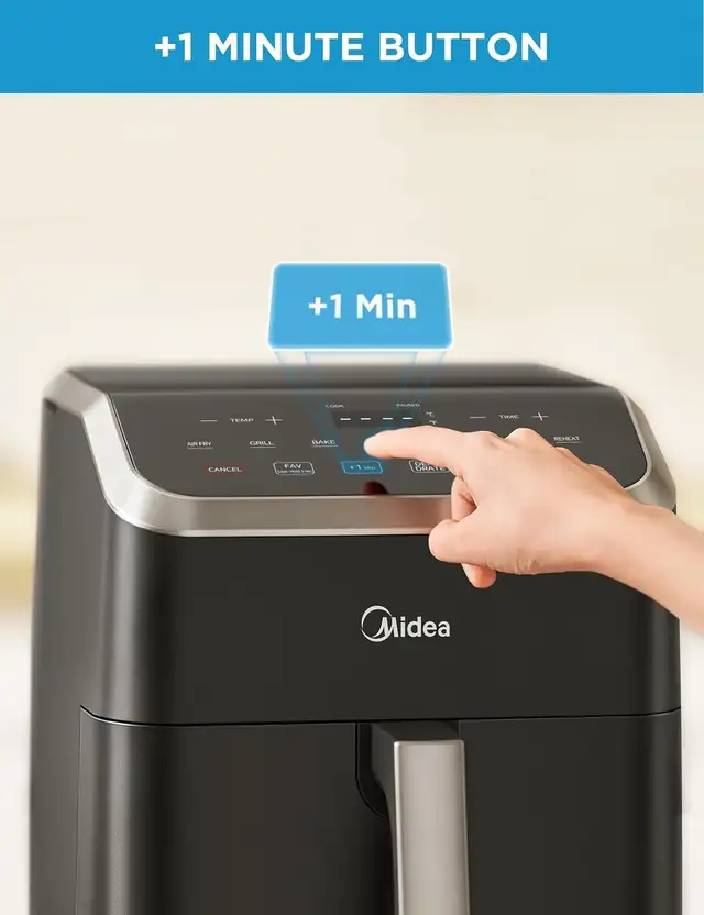 Midea Air Fryer 5.5QT – Crispy Food Made Easy - Photo 2