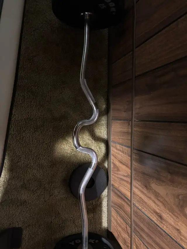 Curling bar / weights - Photo 4