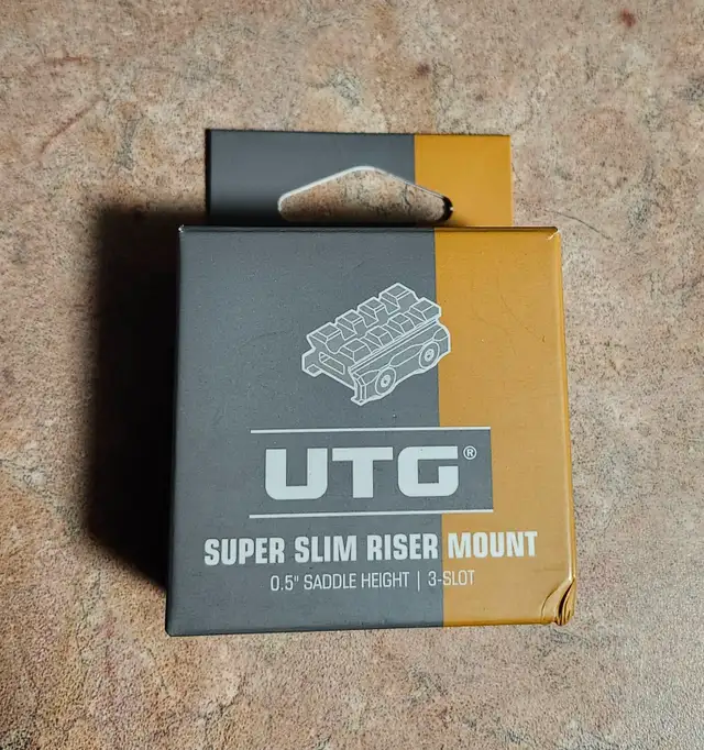 UTG Super Slim 3 Slots Picatinny Riser Mount - 0.5' Height - Photo 5