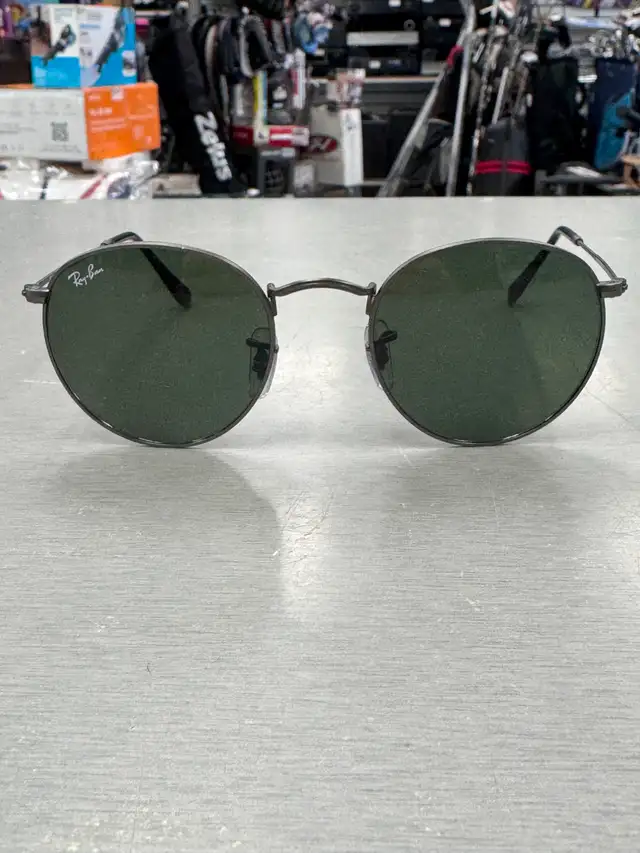 Ray-Ban ROUND METAL ANTIQUED Sunglasses - RB3447