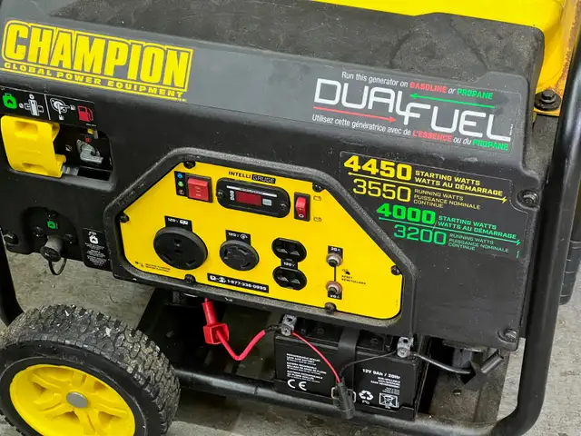 Generatrice champion 4450 watt 320$