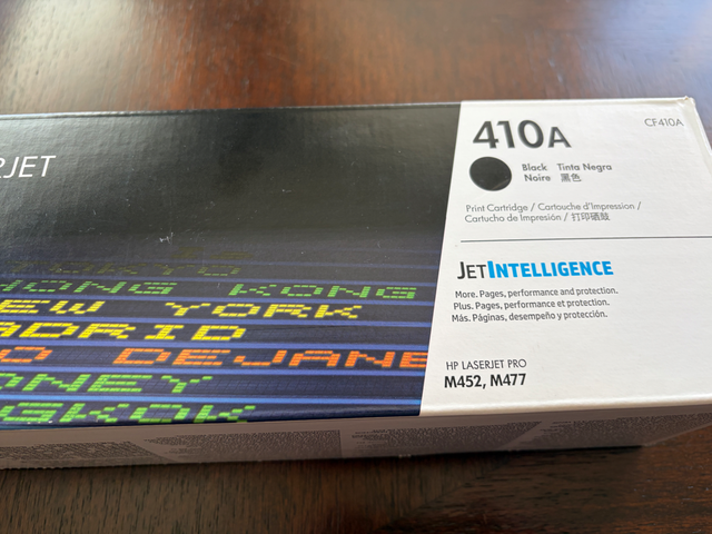 UNOPENED HP LASERJET 410A PRINTER CARTRIDGES (FULL SET) - Photo 2