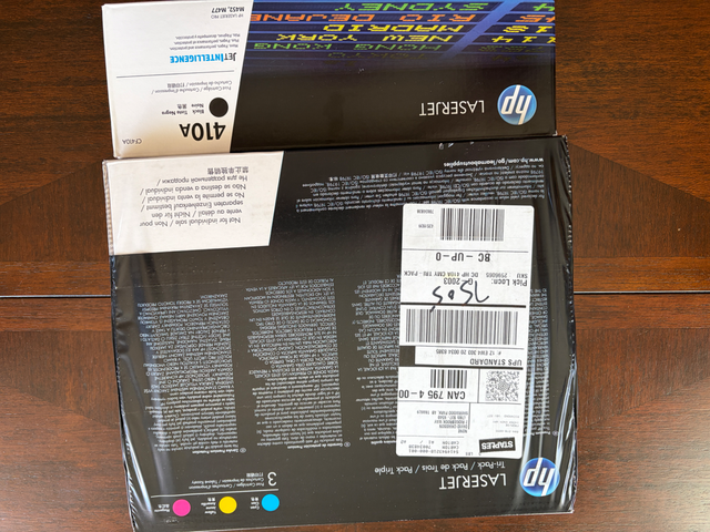 UNOPENED HP LASERJET 410A PRINTER CARTRIDGES (FULL SET) - Photo 3