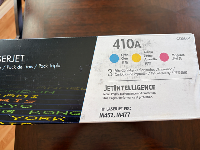 UNOPENED HP LASERJET 410A PRINTER CARTRIDGES (FULL SET) - Photo 4