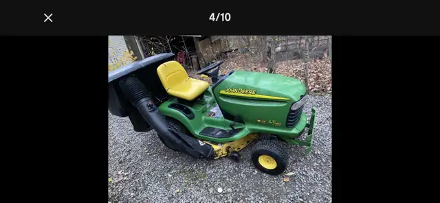 tracteur à pelouse John Deere - Photo 3