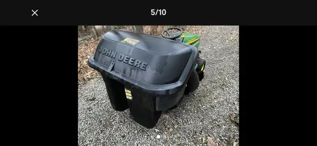 tracteur à pelouse John Deere - Photo 5