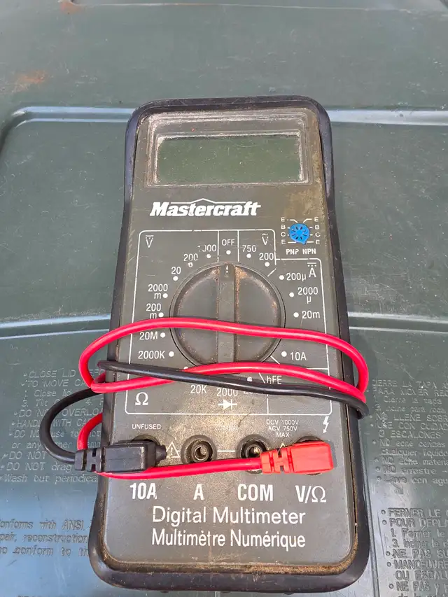 Mastercraft Multi Range Pocket Digital Multimeter - Photo 2
