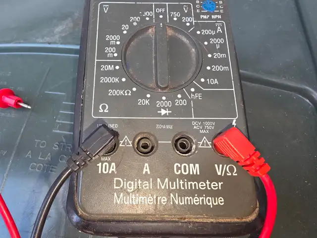 Mastercraft Multi Range Pocket Digital Multimeter - Photo 6