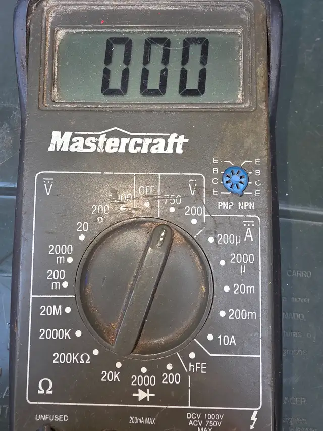 Mastercraft Multi Range Pocket Digital Multimeter - Photo 8