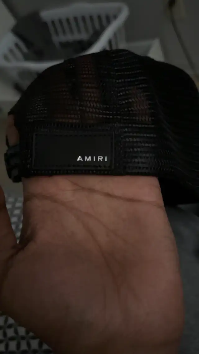 Amiri Black Dragon Trucker Cap - Photo 2
