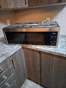 Hood range fan microwave for sale