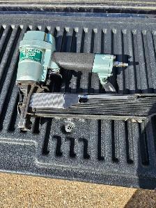 Hitachi half inch crown stapler, $ 80