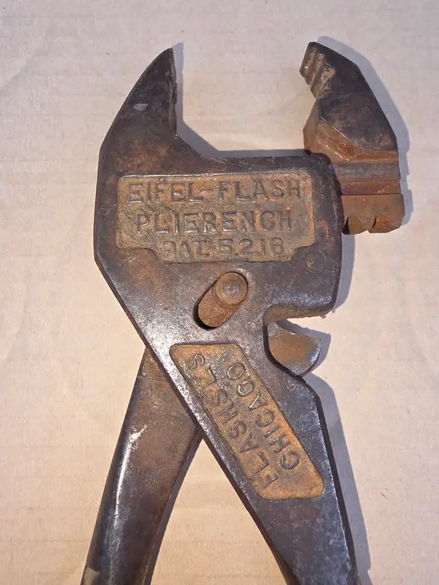 Vintage Eifel-Flash Plierwrench Plier Wrench Combination - Photo 2