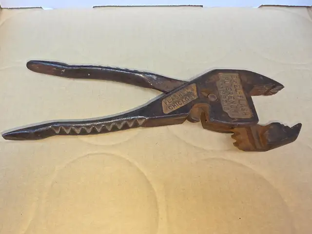 Vintage Eifel-Flash Plierwrench Plier Wrench Combination - Photo 4