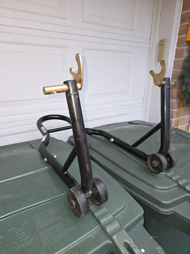 Venom Motorcycle Accessories Rear Motorcycle Racing Stand Spools - Photo 3