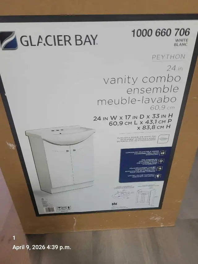 bathroom vanity and sink