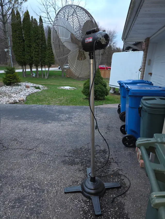 Dayton Electric MFG. Chicago Industrial Grade Machine Shop Fan 2 - Photo 6