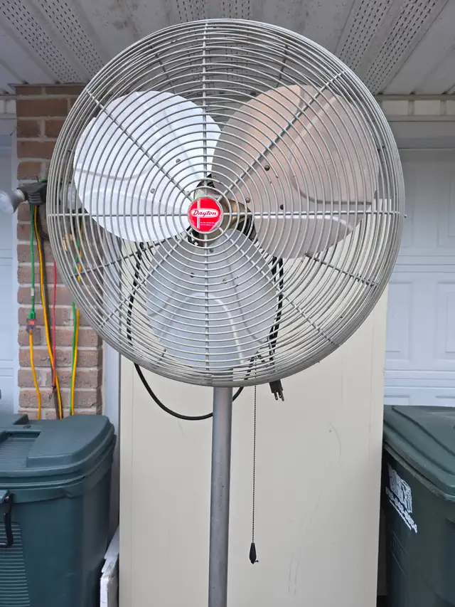 Dayton Electric MFG. Chicago Industrial Grade Machine Shop Fan 2 - Photo 10