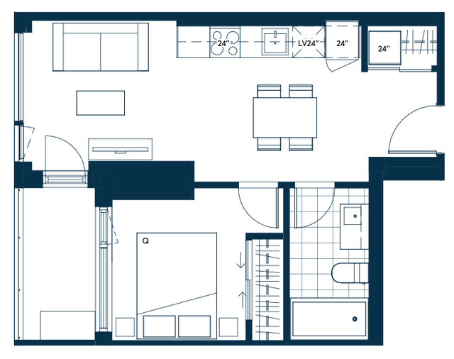 Maestria —3 ½ with balcony | 2 months free | Centre-ville - Photo 11