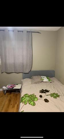 Spacious bedroom available from  May 1st .