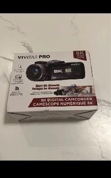 Vivitar DVR8K 8K Pro SD Flash