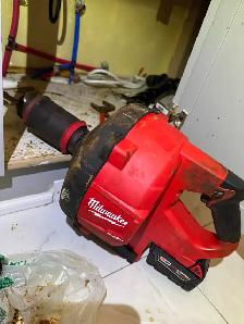 KITCHEN DRAIN FOOD GREASE BUILDUP REMOVER MACHINE