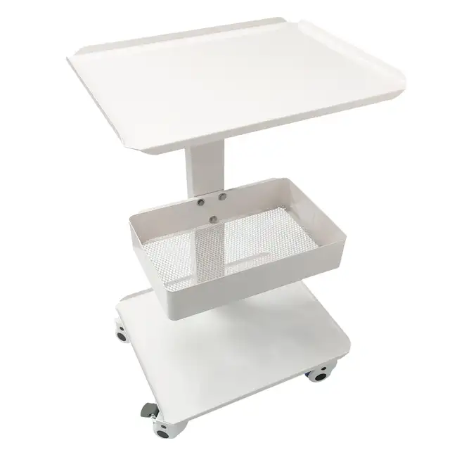 Mobile Trolley Cart Rolling Utility Cart Storage 220604 - Photo 2