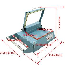 L-Bar Sealer Packing Machine Manual Bag Heat Shrink Film 249306