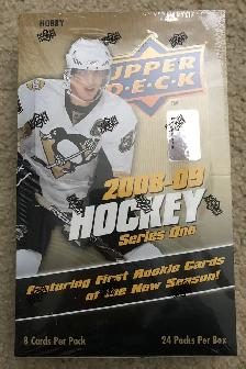 2008-09 Upper deck hockey Series 1 Hobby box.
