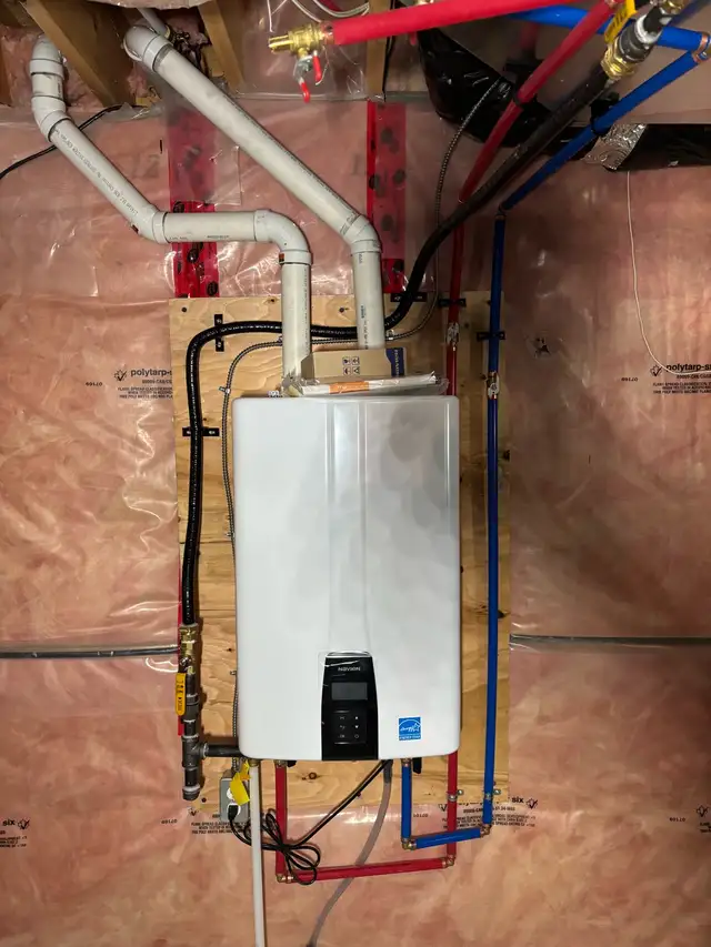 Tankless water heater installation - Photo 5