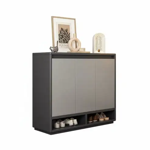Brand New Shoe Cabinet 90 cm 2-Door Shoe Cabinet $139 - Photo 4