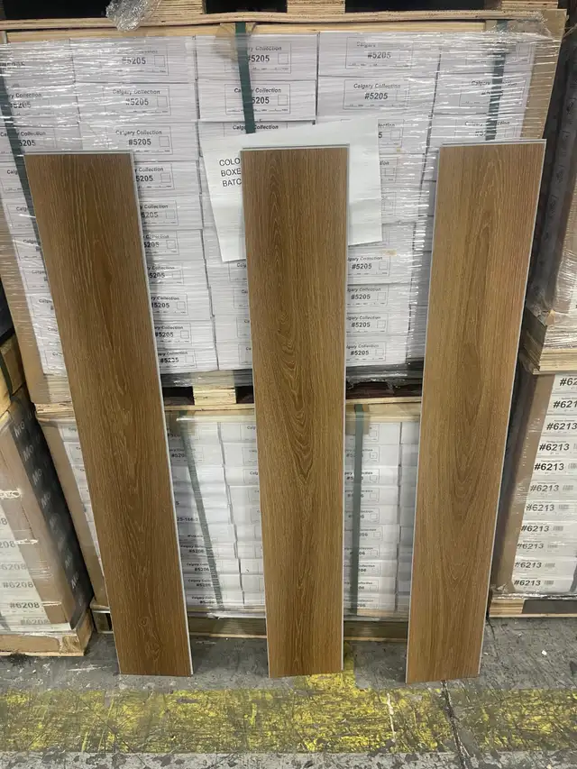 $1.64/sqft SPC Vinyl Flooring 6mm Waterproof Warm Mocha Oak
