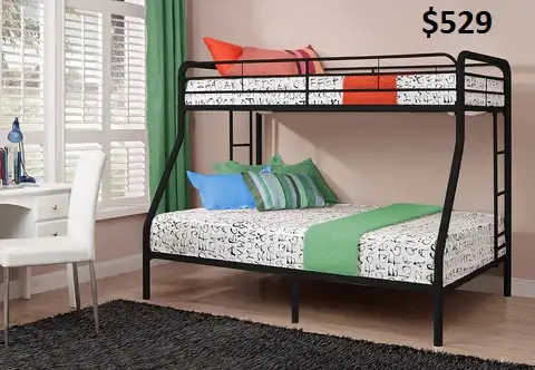 MIKE HAS SINGLE/DOUBLE BUNK BEDS, MANY COLOURS STARTING AT $529 - Photo 6