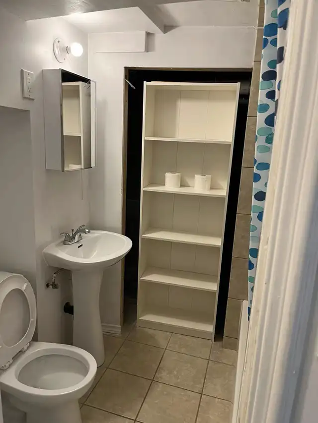 basement large bedroom with private bathroom - Photo 2