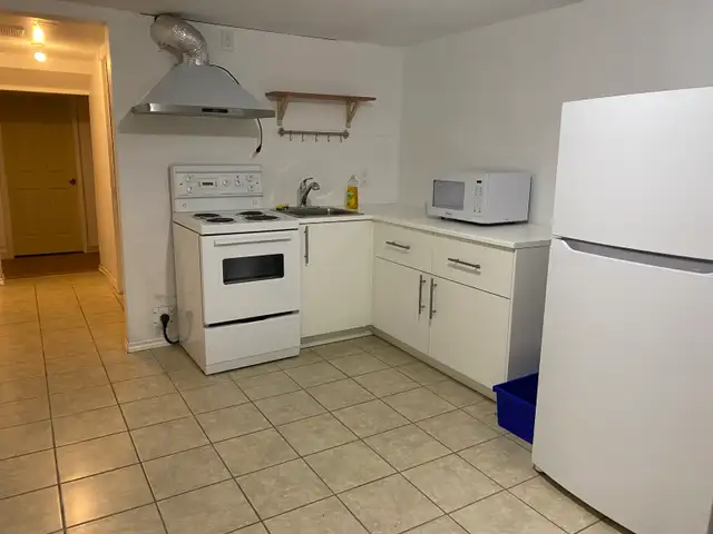 basement large bedroom with private bathroom - Photo 3