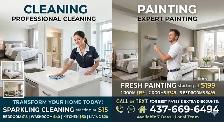 ✨ PROFESSIONAL Cleaning & Painting - BEST RATES - Starting $15!
