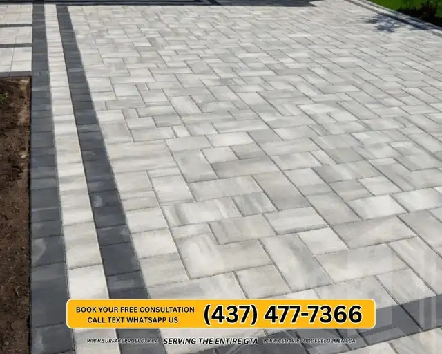 Interlocking Driveways & Patios | FREE Estimate - Photo 3