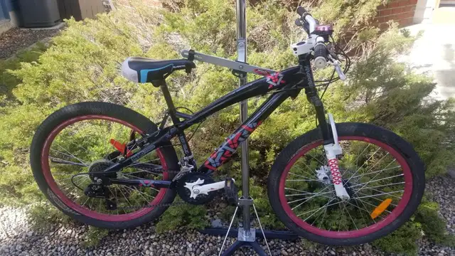Kranked Shred 21 speed mountain bike