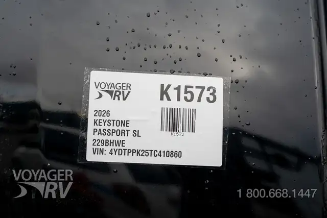 2026 Keystone Passport SL 229BHWE - Photo 47