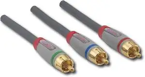 Rocketfish Component Video Cable 6'