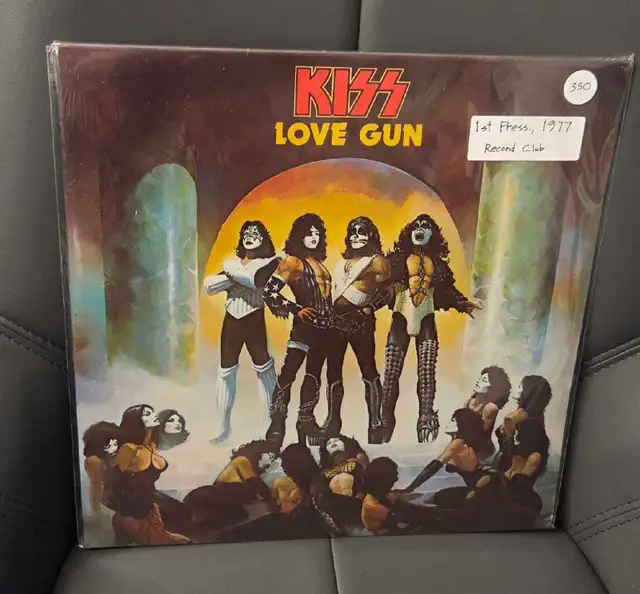 SEALED KISS LOVE GUN VINYL