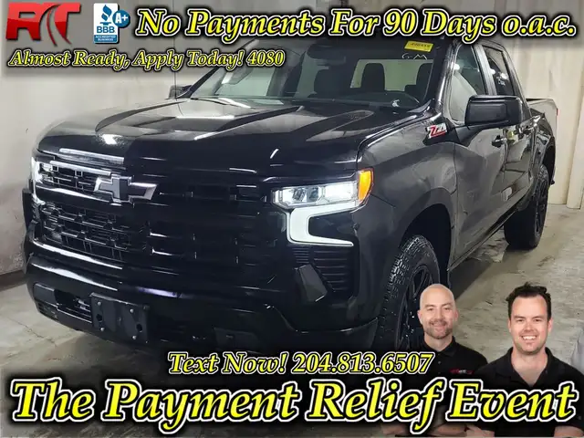 2024 Chevrolet Silverado 1500 RST 4WD - Crew, 5.3L, Z71 Package