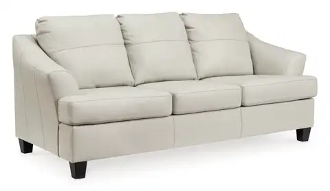 New Genoa Coconut Leather Sofabed Reg. $2399