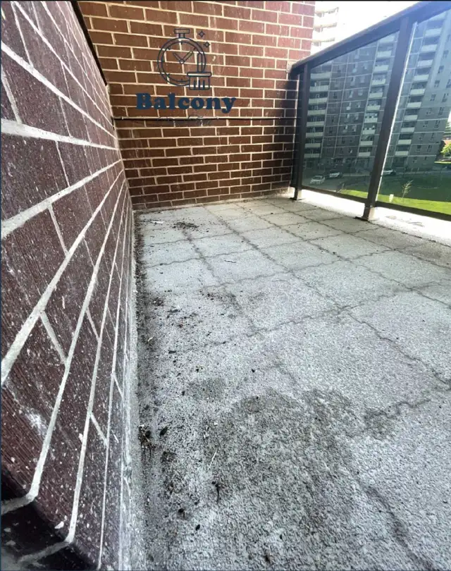 BALCONY CLEANING! Powerwashing, furniture cleaning, debugging! - Photo 2