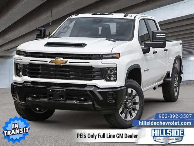 2026 Chevrolet Silverado 2500HD Custom - $574 B/W