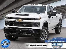 2026 Chevrolet Silverado 2500HD Custom - $574 B/W